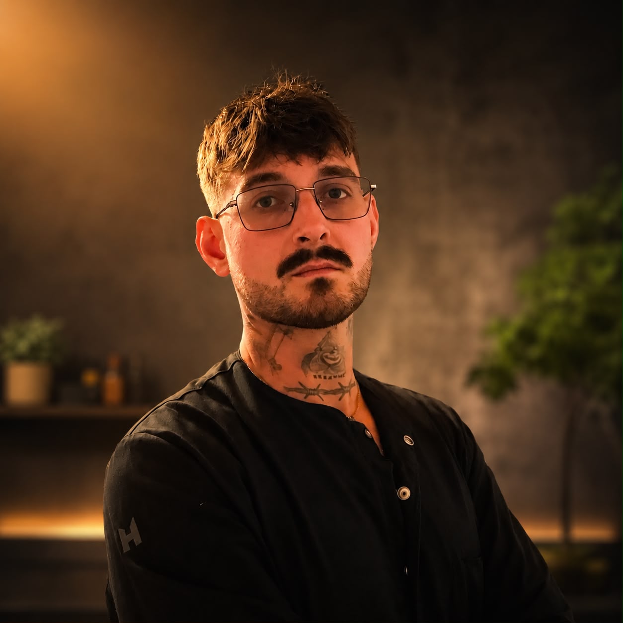 Portrait of private chef Stjepan Ivanac