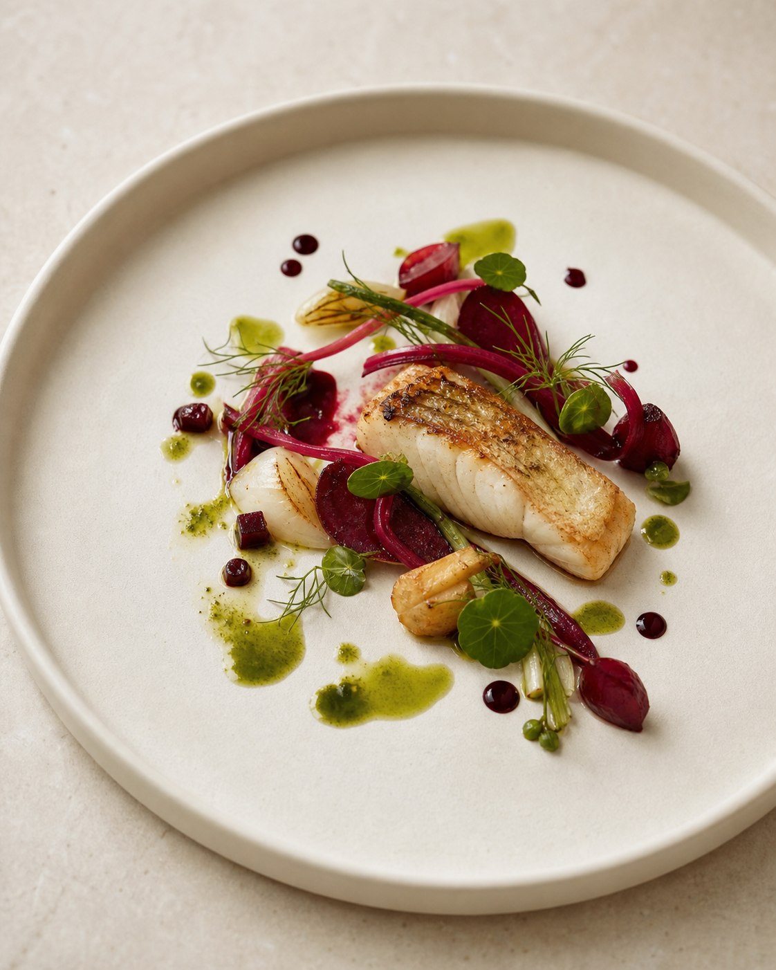 A refined seasonal private dining course